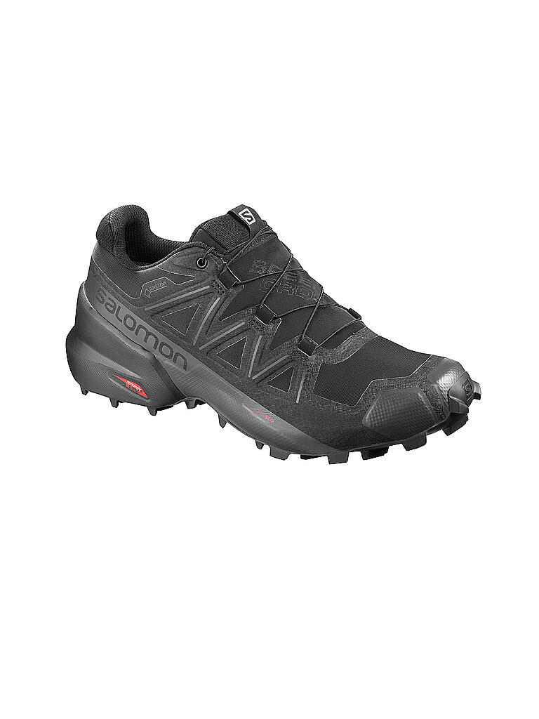 SALOMON Herren Traillaufschuhe Speedcross 5 GTX schwarz